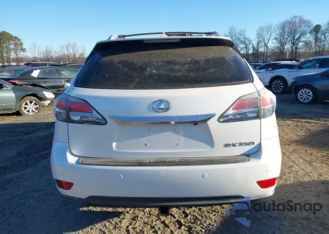 2013 Lexus Rx 350 из США, поврежденный, VIN 2T2BK1BA3DC169645